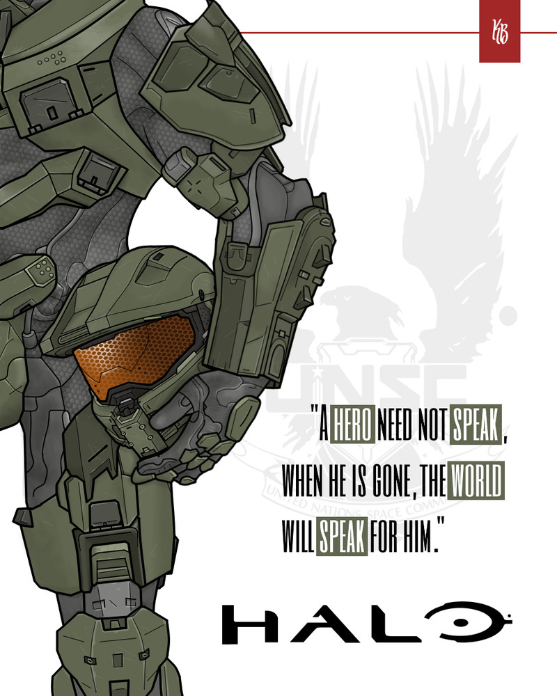 Halo Master Chief Quotes Roman Kondratenko - Halo - Master Chief