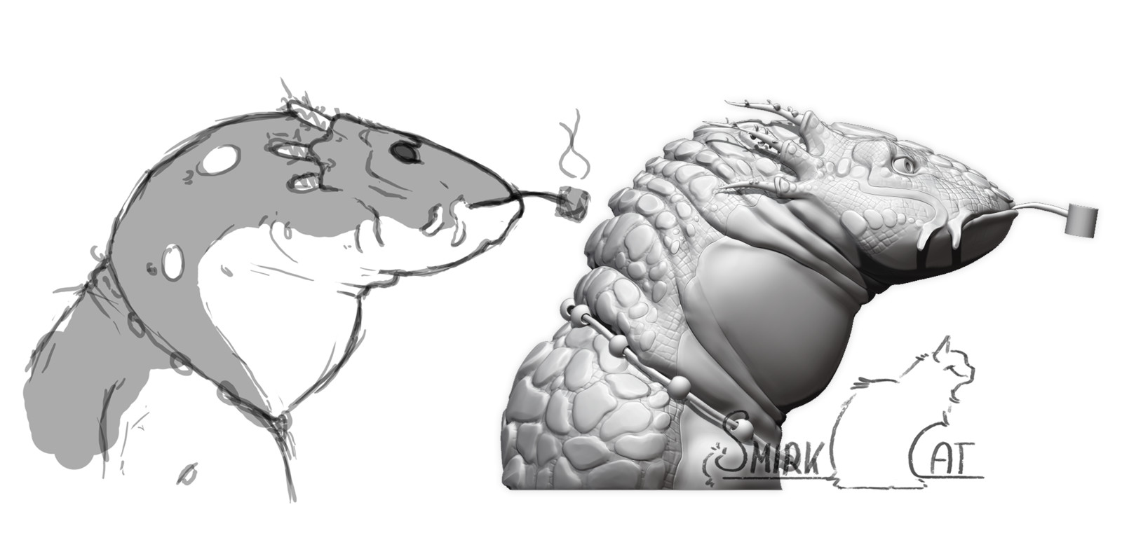 Smoking Axolotl Guy