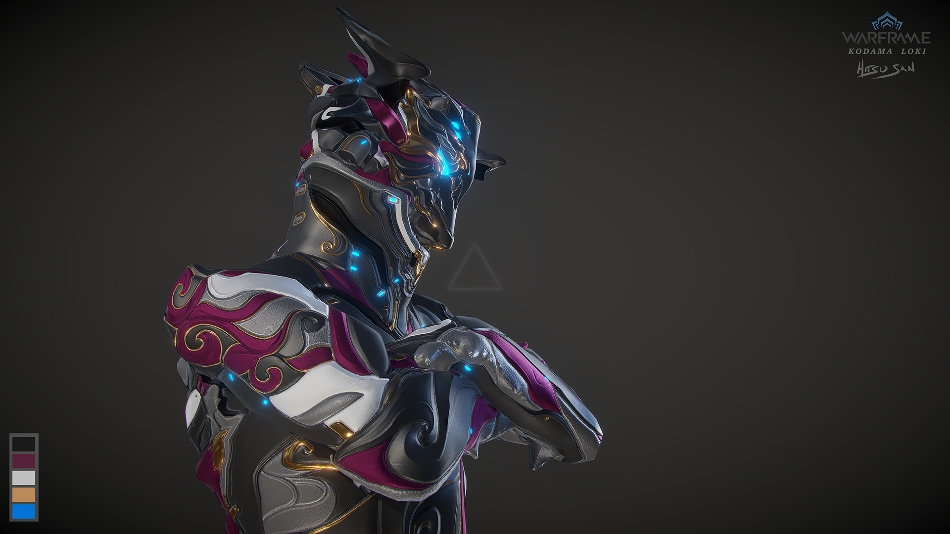 Artstation Warframe Loki Kodama Alessandro Sarritzu