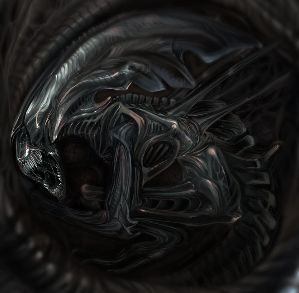 Artstation Alien Queen Fanny Bruhn