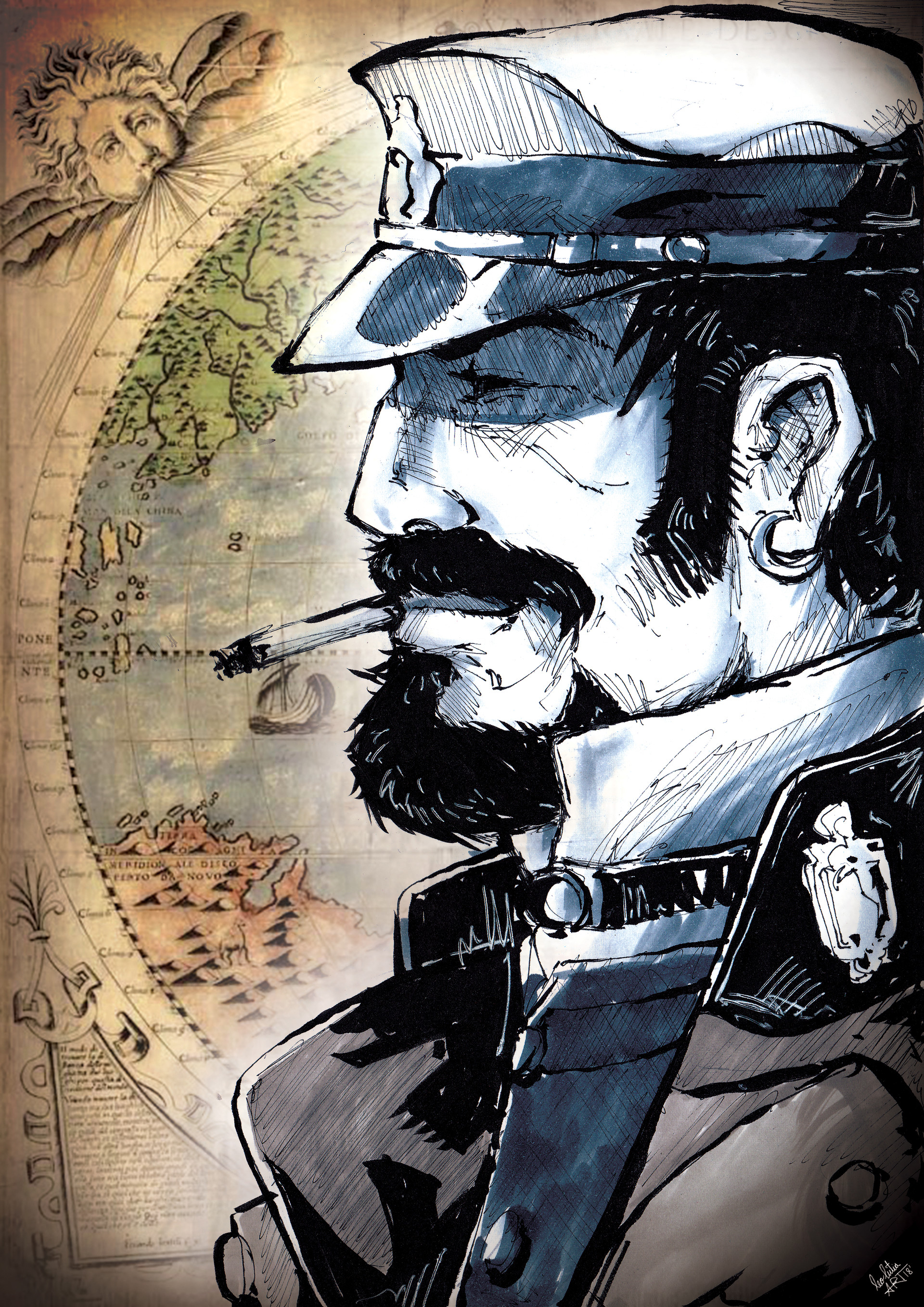 ArtStation Corto Maltese