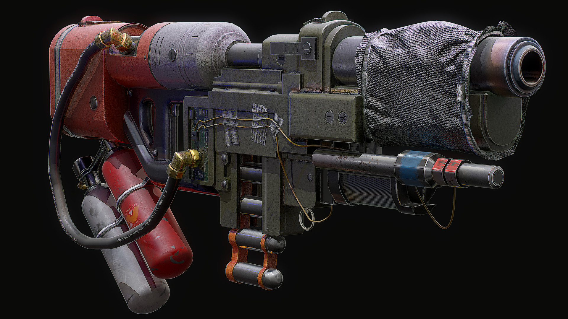 Carl Maddison Bolt Gun Variant Alien Isolation (Fan Art)