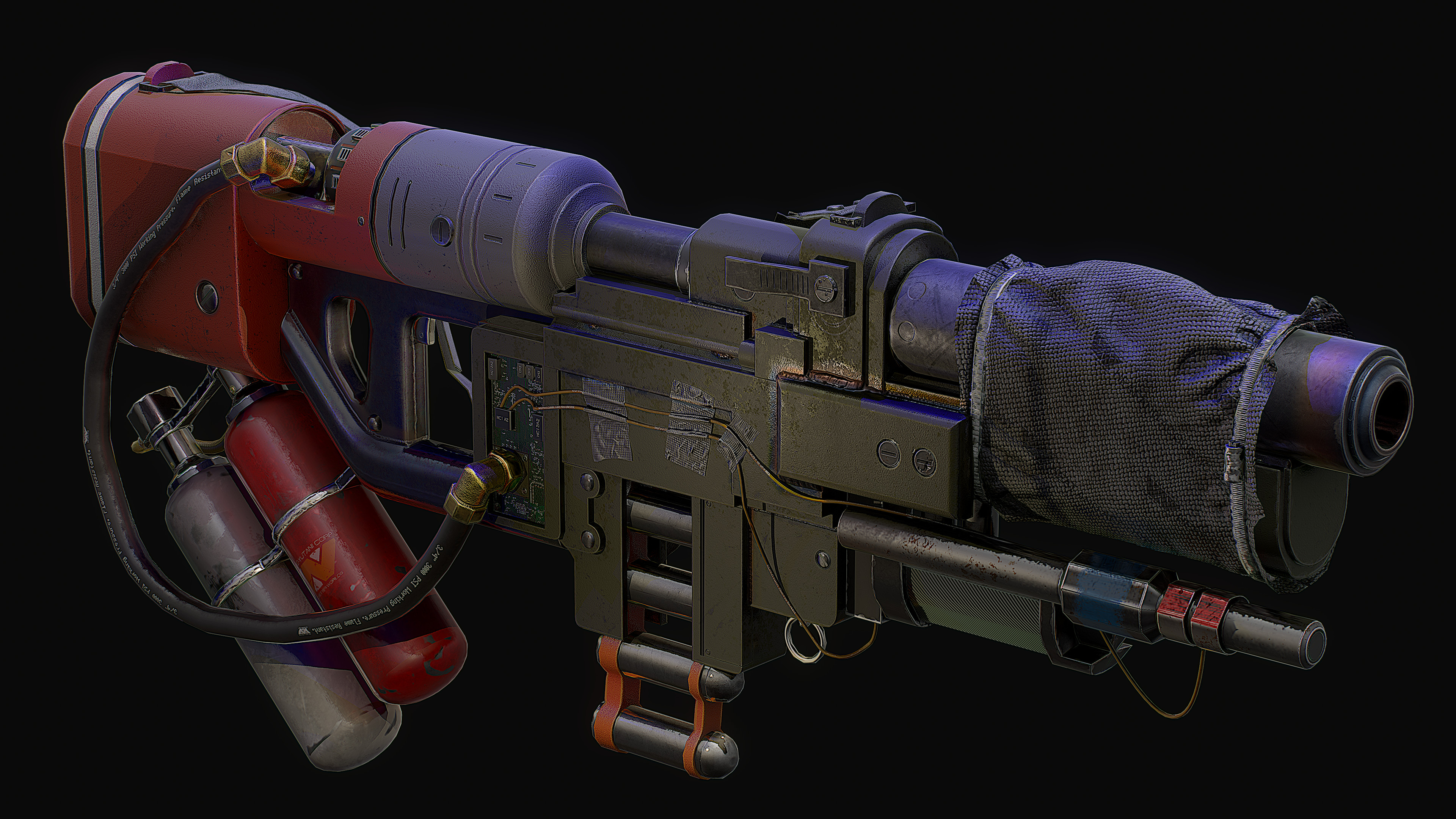 Carl Maddison Bolt Gun Variant Alien Isolation (Fan Art)