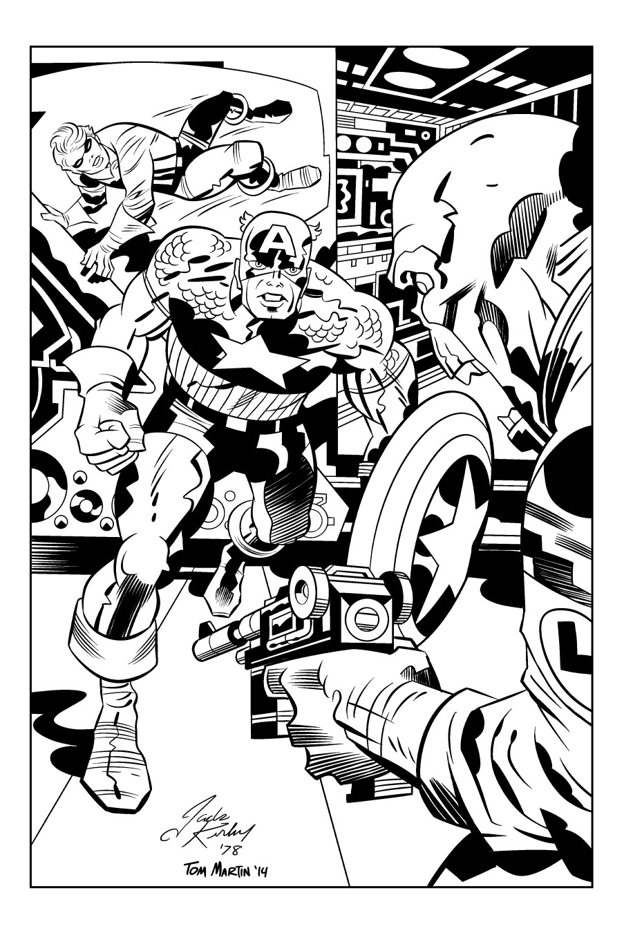 Tom martin kirby cap inks