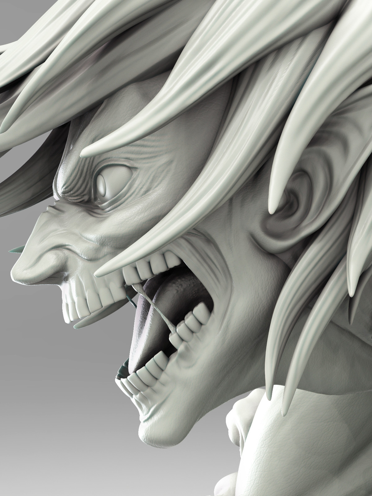 eren titan statue