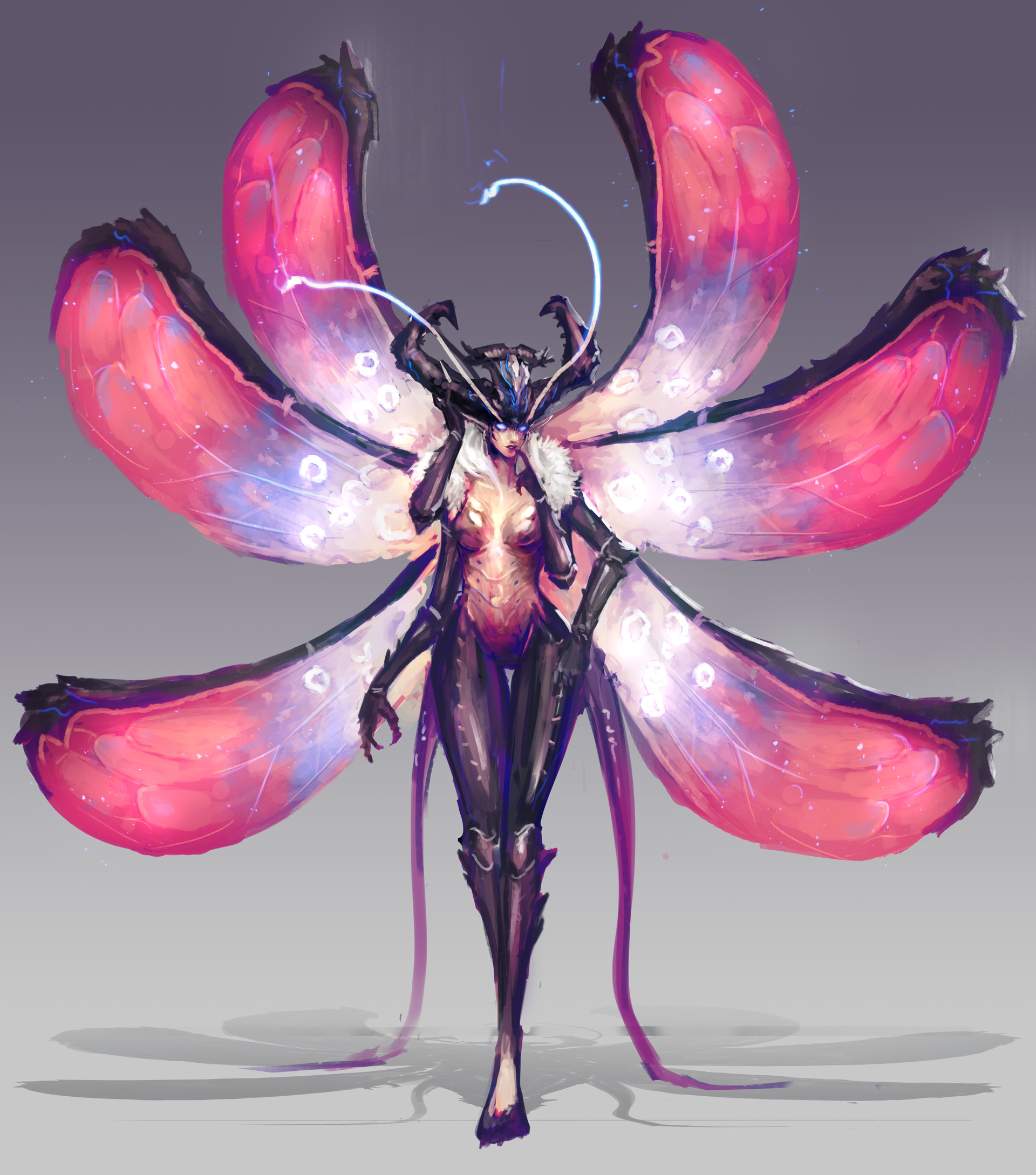 Девушка богомол. Инсектоид Жук богомол. Богомол Monster girl Insectoid. Инсектоиды феи. Инсектоид Арахнид арт.