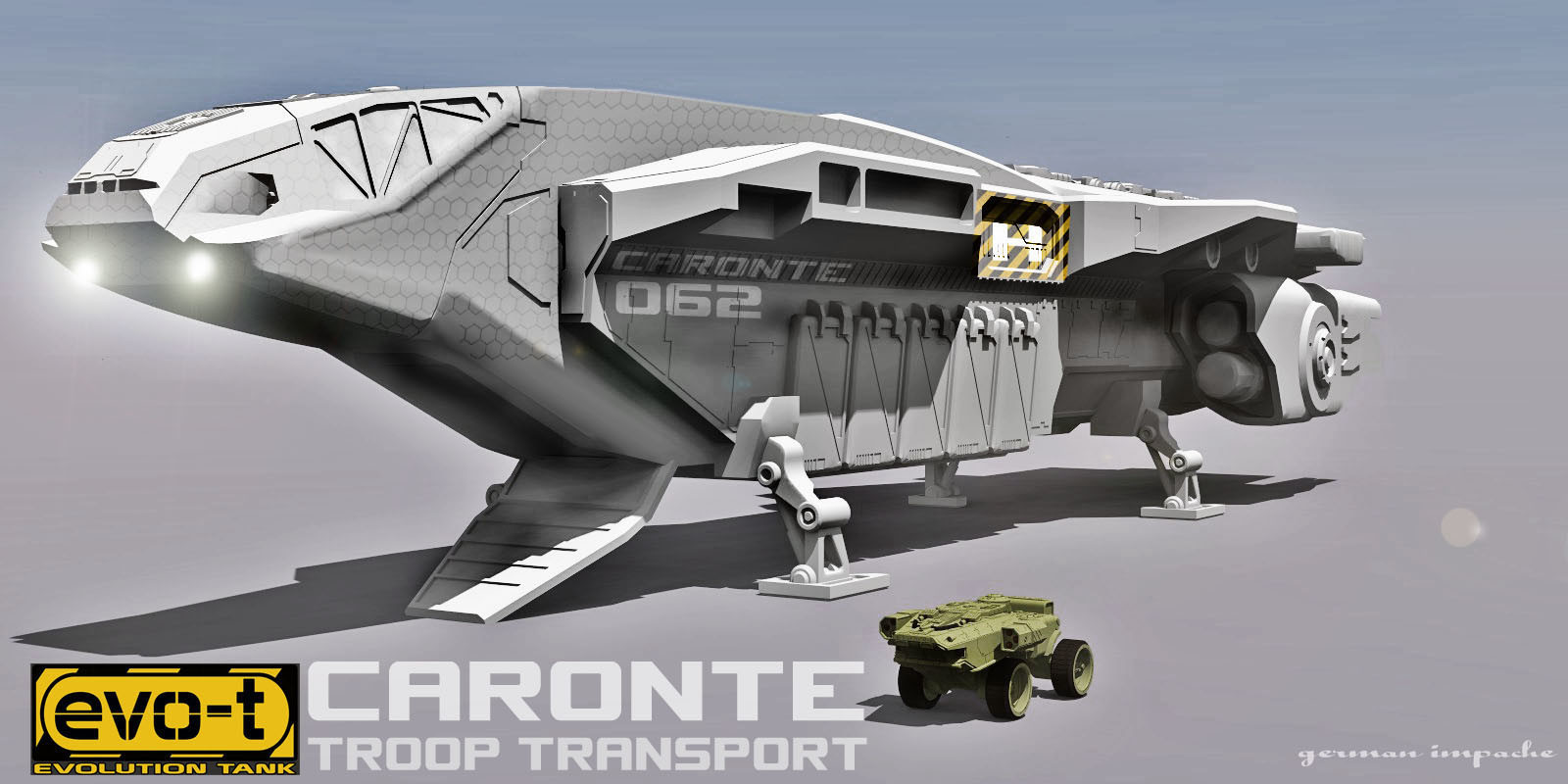 CARONTE Troop Transport
Wip concept
cargo container