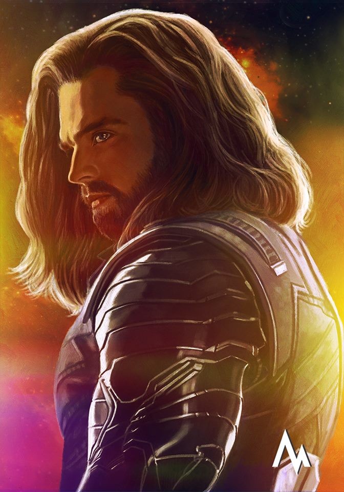 Marvin Tabacon Avengers Infinity War Bucky Barnes Winter Soldier White Wolf