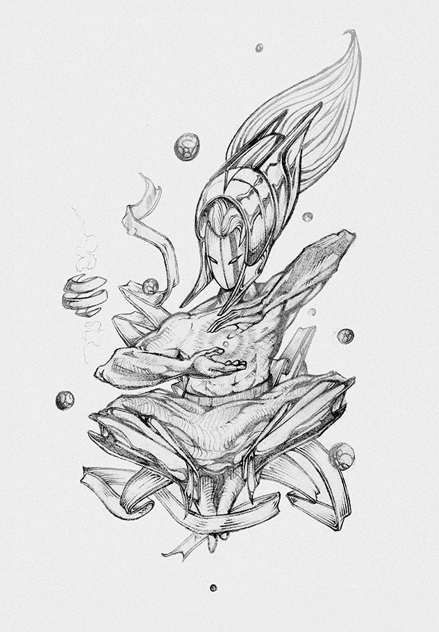 Artstation Yin Yang Jacob Primeau