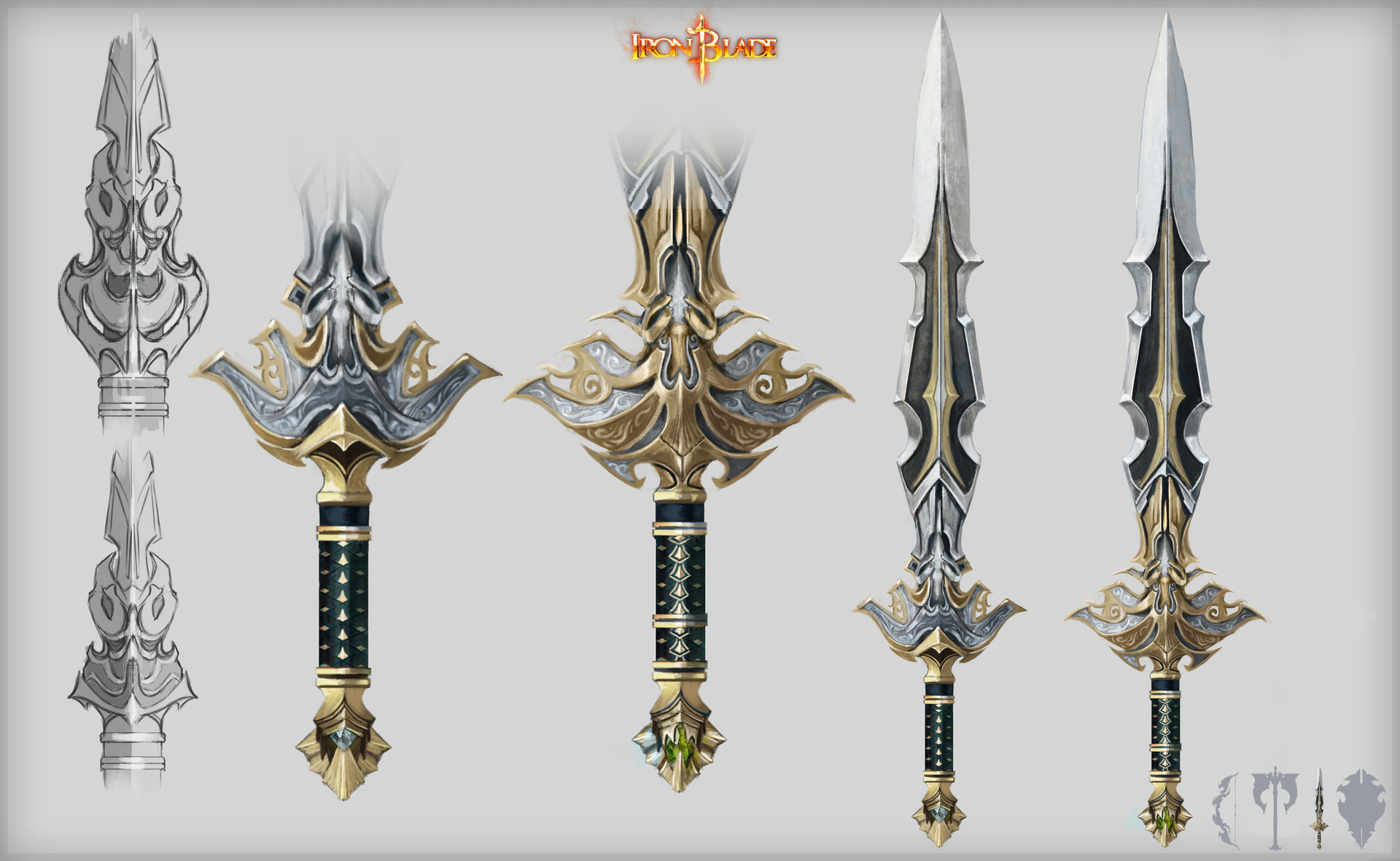 Artstation Iron Blade Falcon Armor Set Alex Lazar