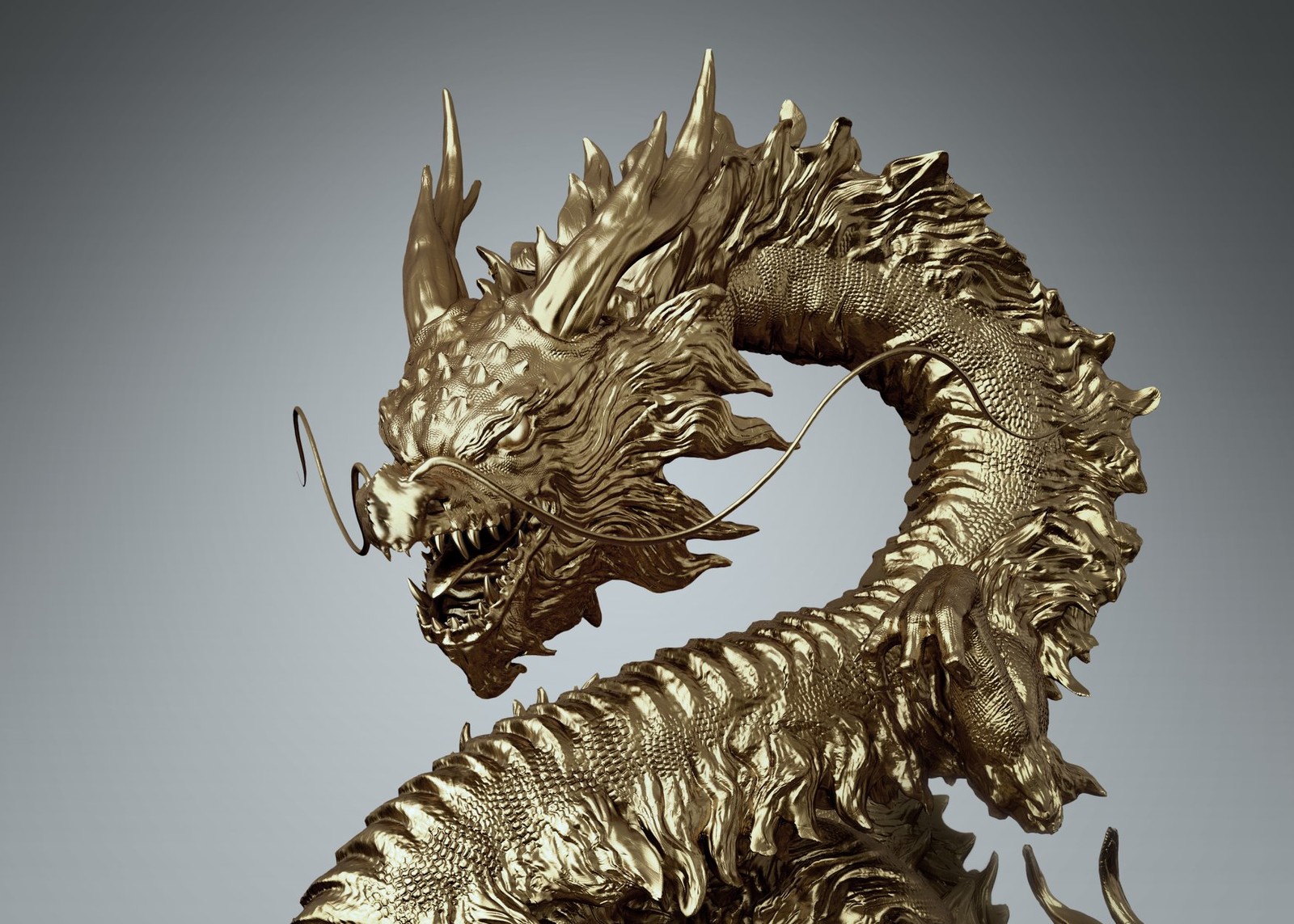 ArtStation - GOLDEN DRAGON GOLDEN DRAGON, Vincent Flohic