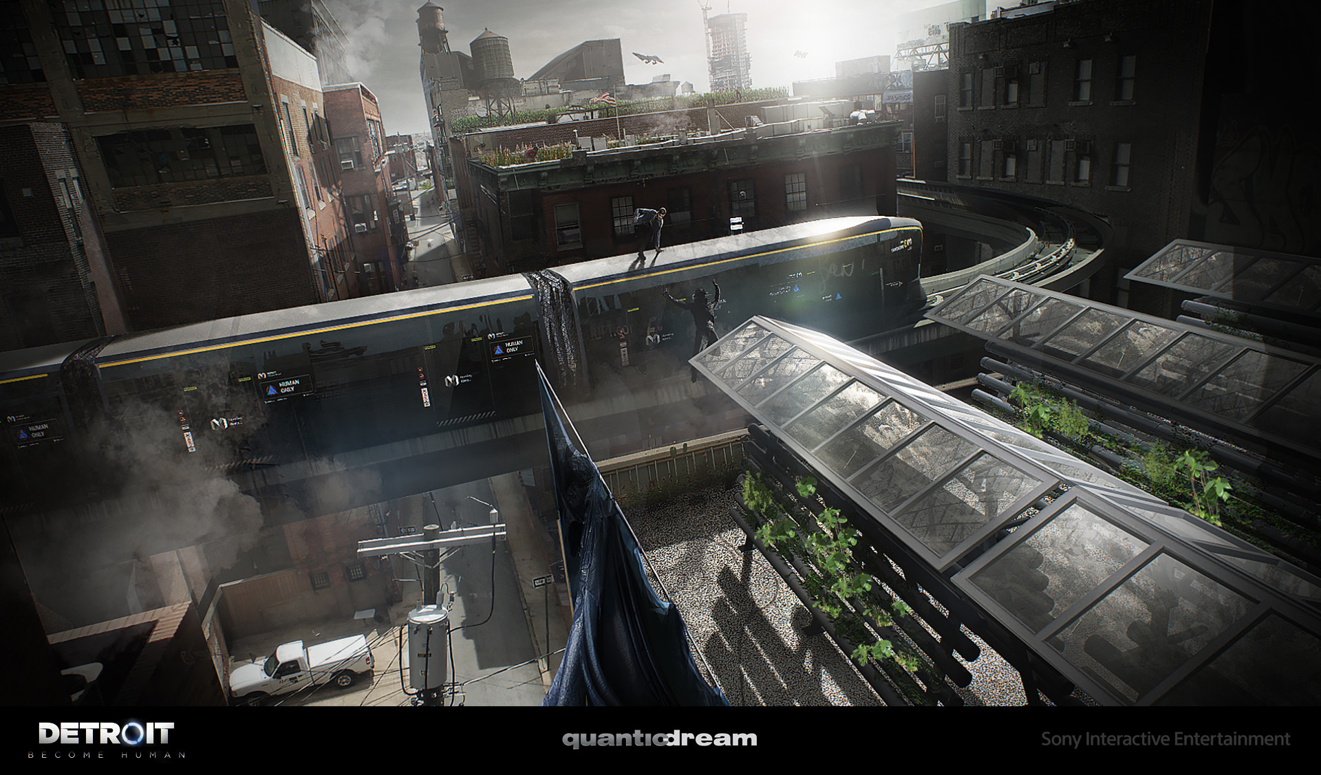 Artstation Detroit Become Human Urban Fields Sorane Mathieu