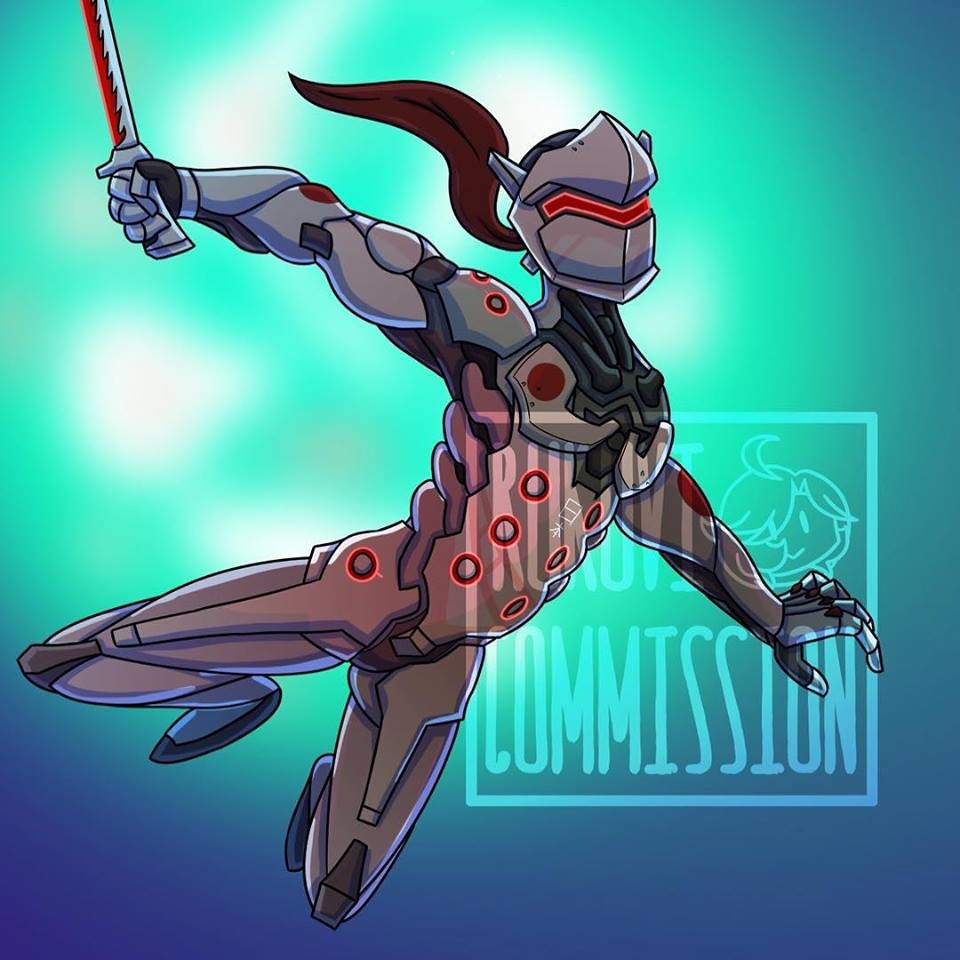 Artstation Nihon Genji Overwatch Jordyn Phillips