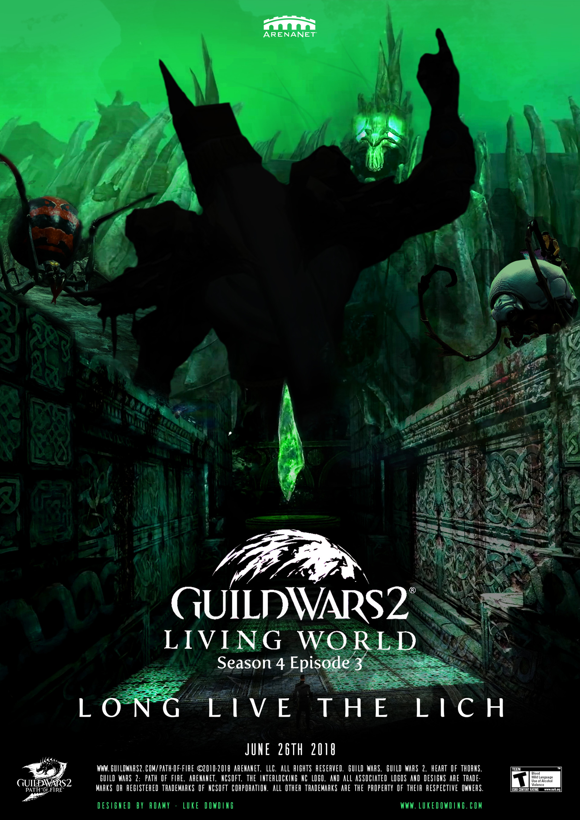Artstation Guild Wars 2 Living World Season 4 Episode 3