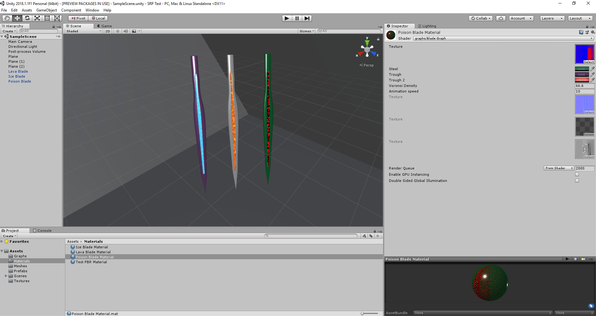 Artstation Multiple Instances Of My Unity Shader Graph Russ Bittles