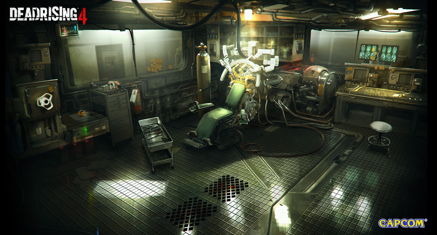 Artstation Dead Rising 4 Secret Lab Kev Chu