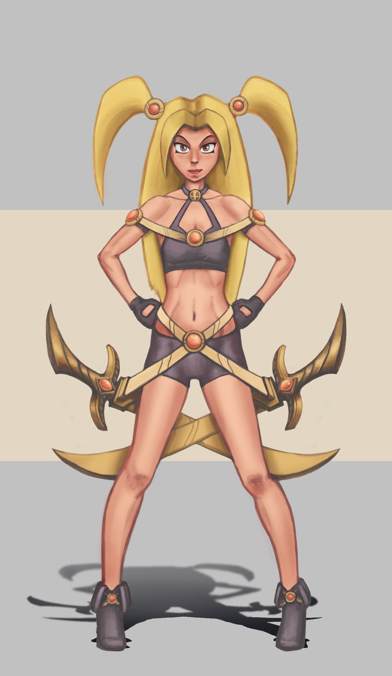 ArtStation lightbound character