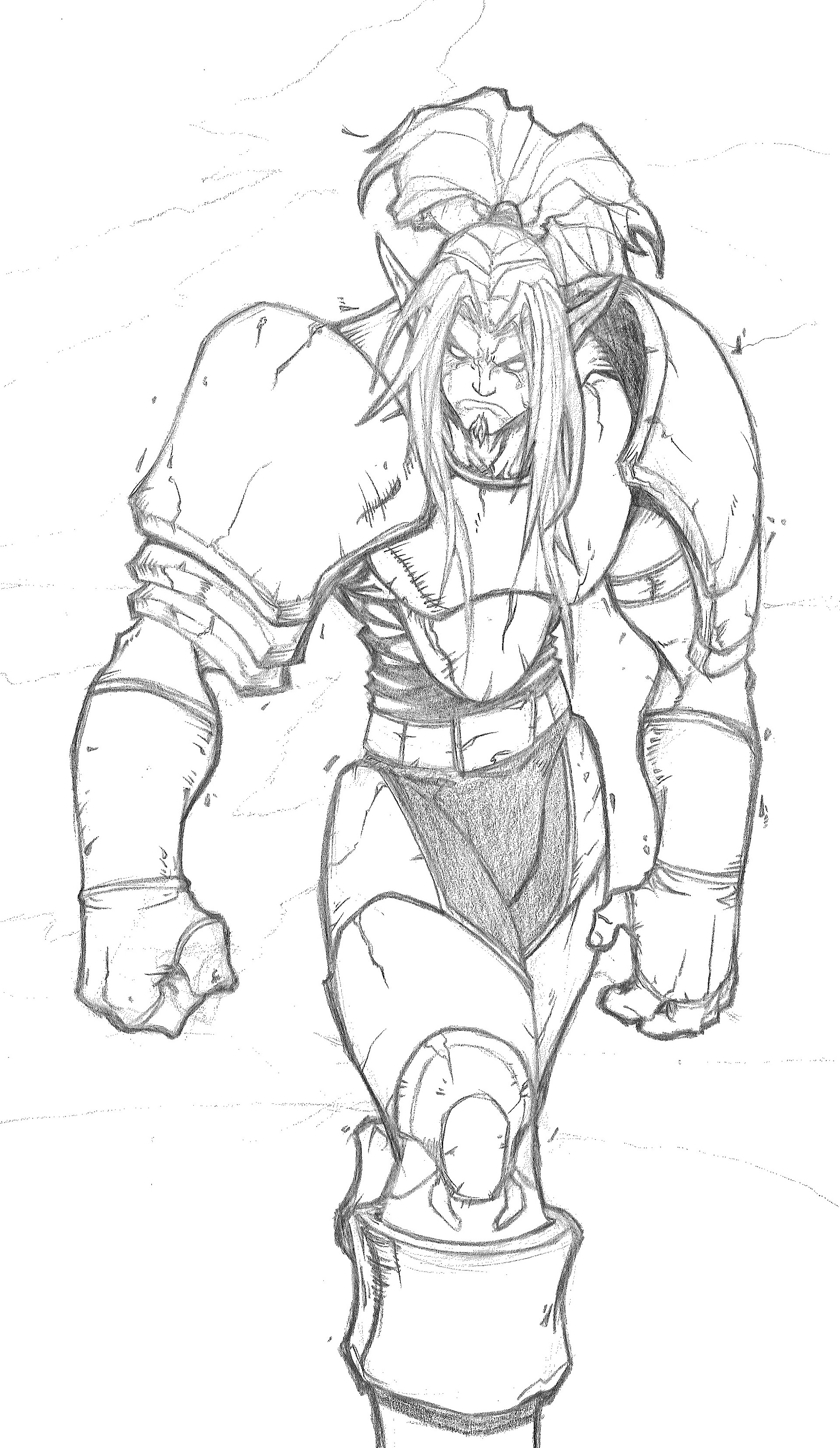 Marco Payumo - Old Sketches: WoW Blood Elf