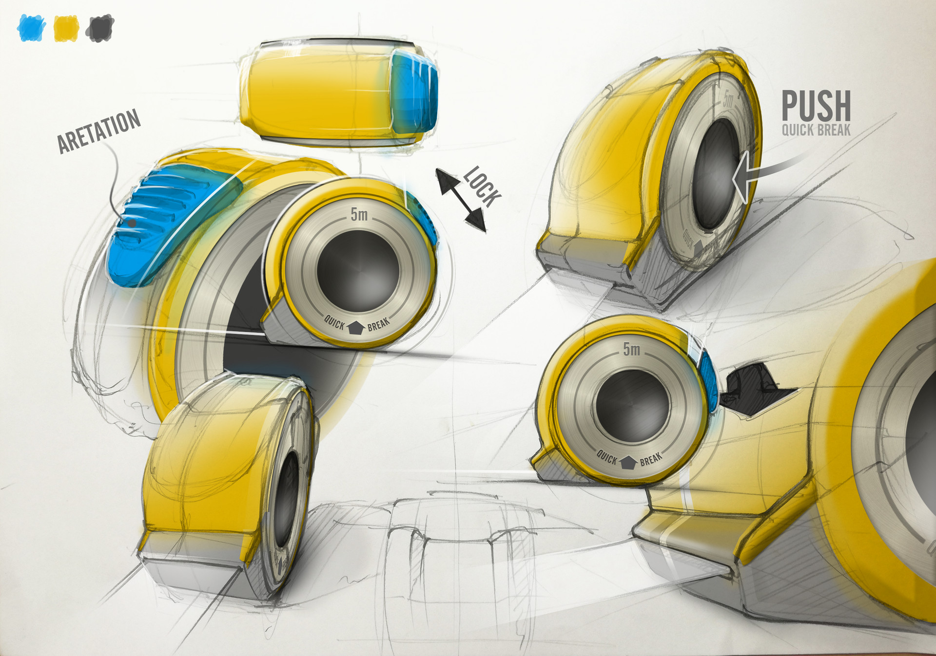 Tape measure design store