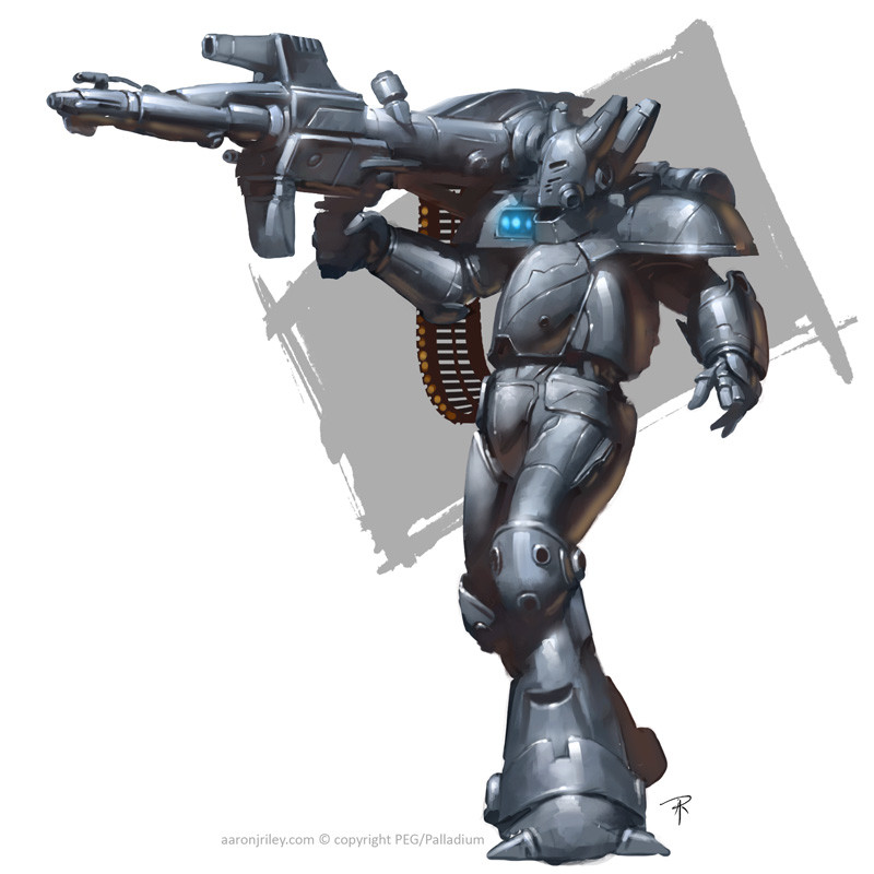 Aaron J Riley Iconic Character Templates Savage Rifts