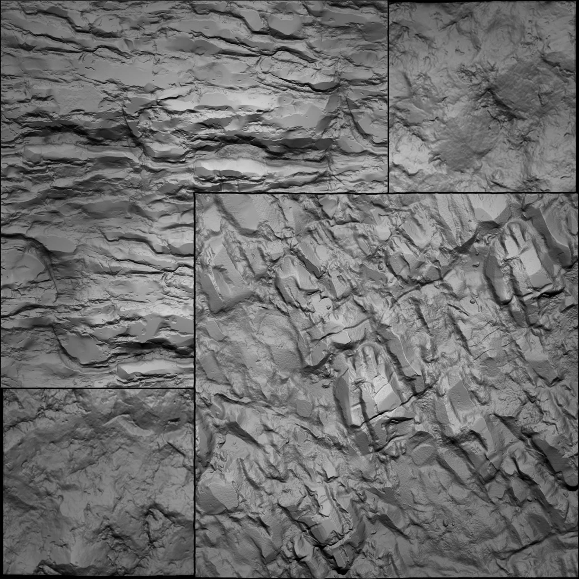 Artstation Free Rock Brush Pack For Zbrush Yunus Kilic