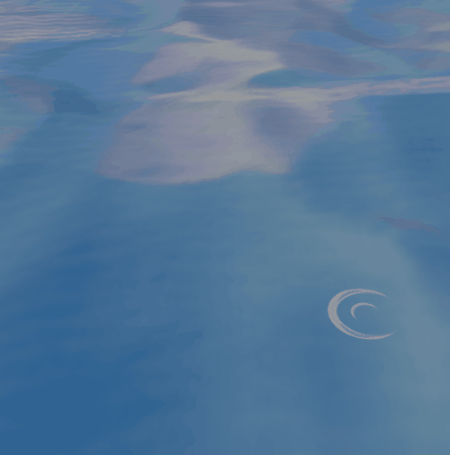Gif of some water particles. The left splash is an effect when animals fall into the water. The ripple on the right is used on floating animals and environment pieces.