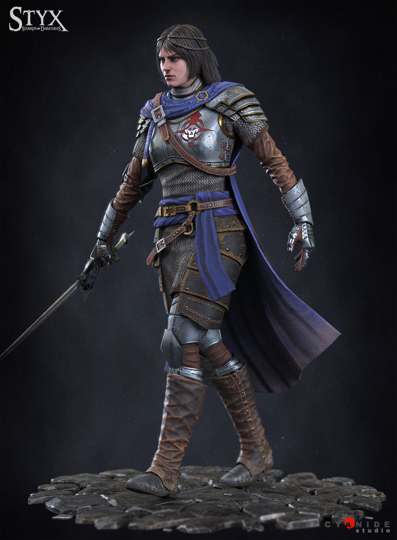 Artstation Styx Shards Of Darkness Captain Helledryn Jean Philippe Degosse