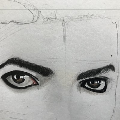 Michael Jackson Color Pencil Sketch Wall Art at Rs 455.00 | Pencil Sketch |  ID: 2852392541712