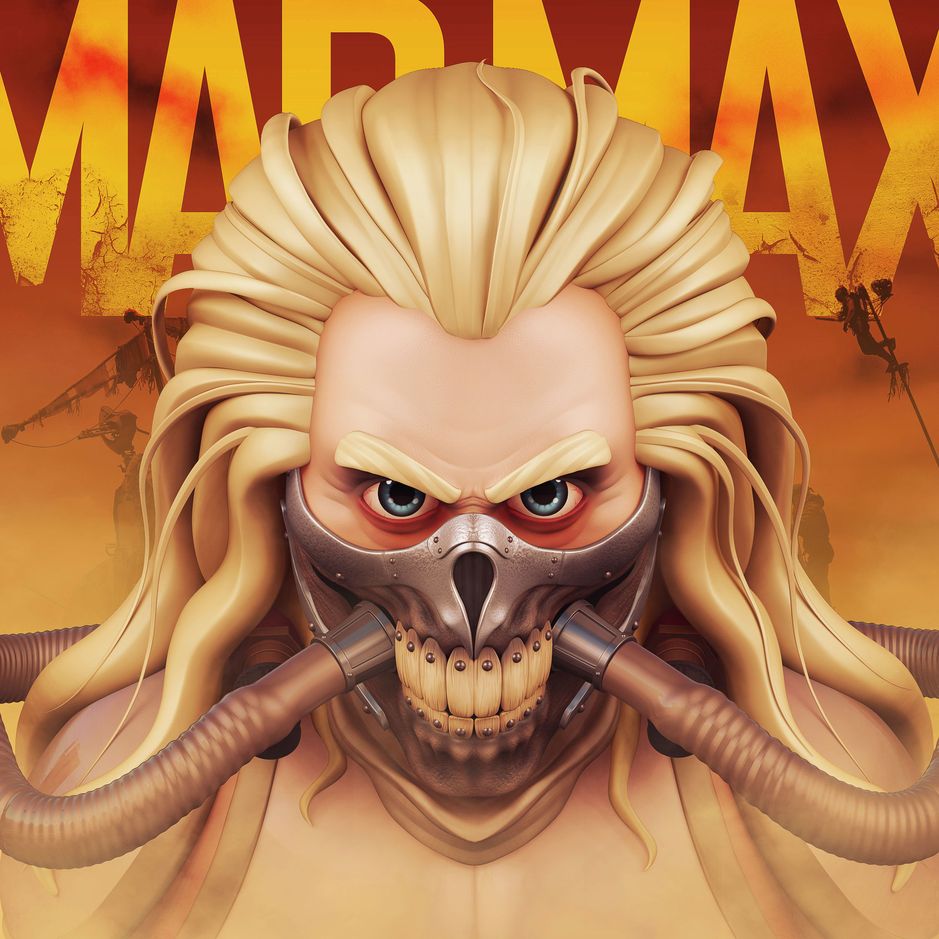 ArtStation - Immortan Joe - Mad Max