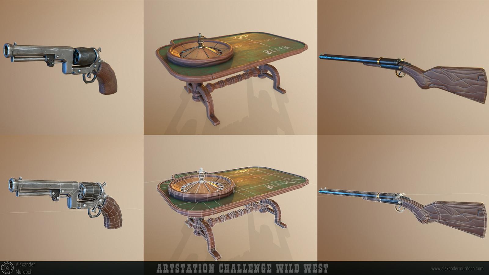 Prop example (rendered in Marmoset Toolbag 3)