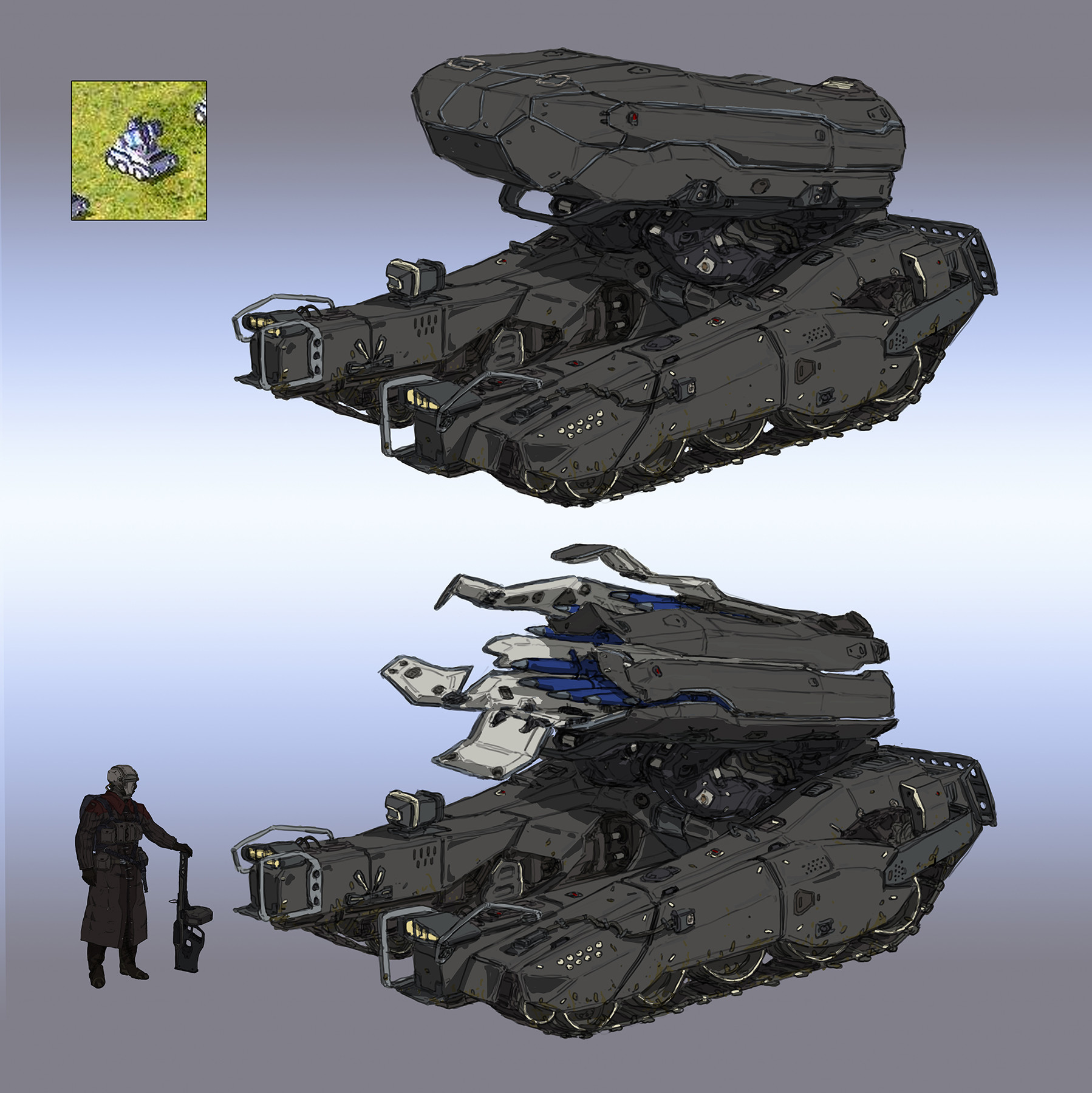 command and red alert 2 Infantry Fighting Vehicle（IFV） redesign