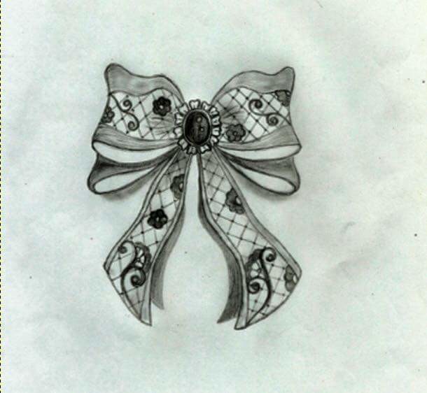 Lace bow  Lace tattoo Tattoos Bow drawing