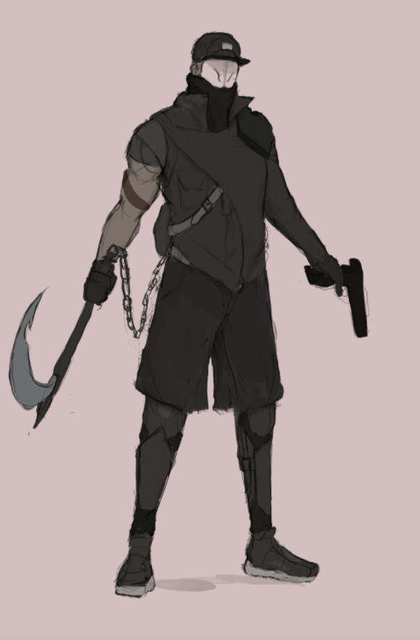 Artstation Cyberpunk Ninja Medo Meadow