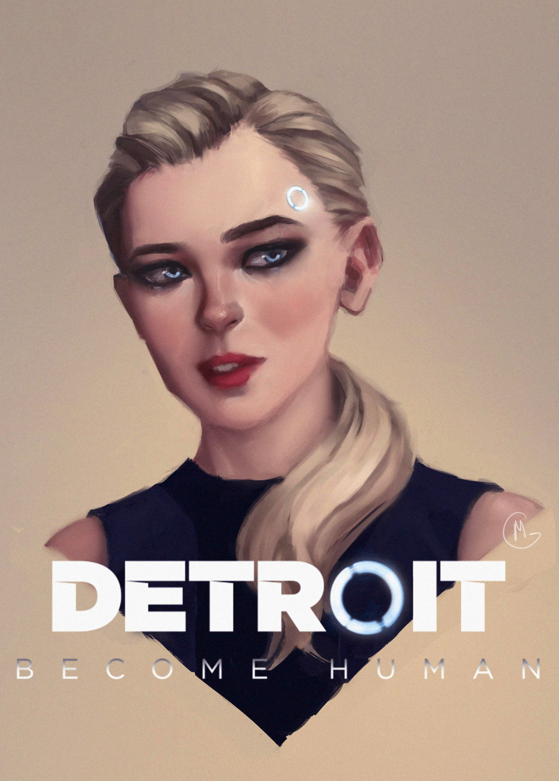 ArtStation Detroit Human Chloe
