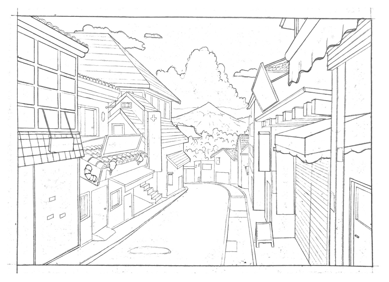 ArtStation  Japan drawing study