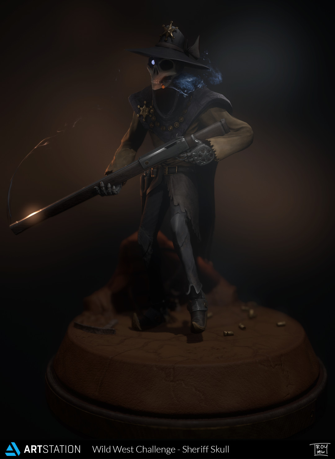 Sheriff Skull - Wild West Challenge