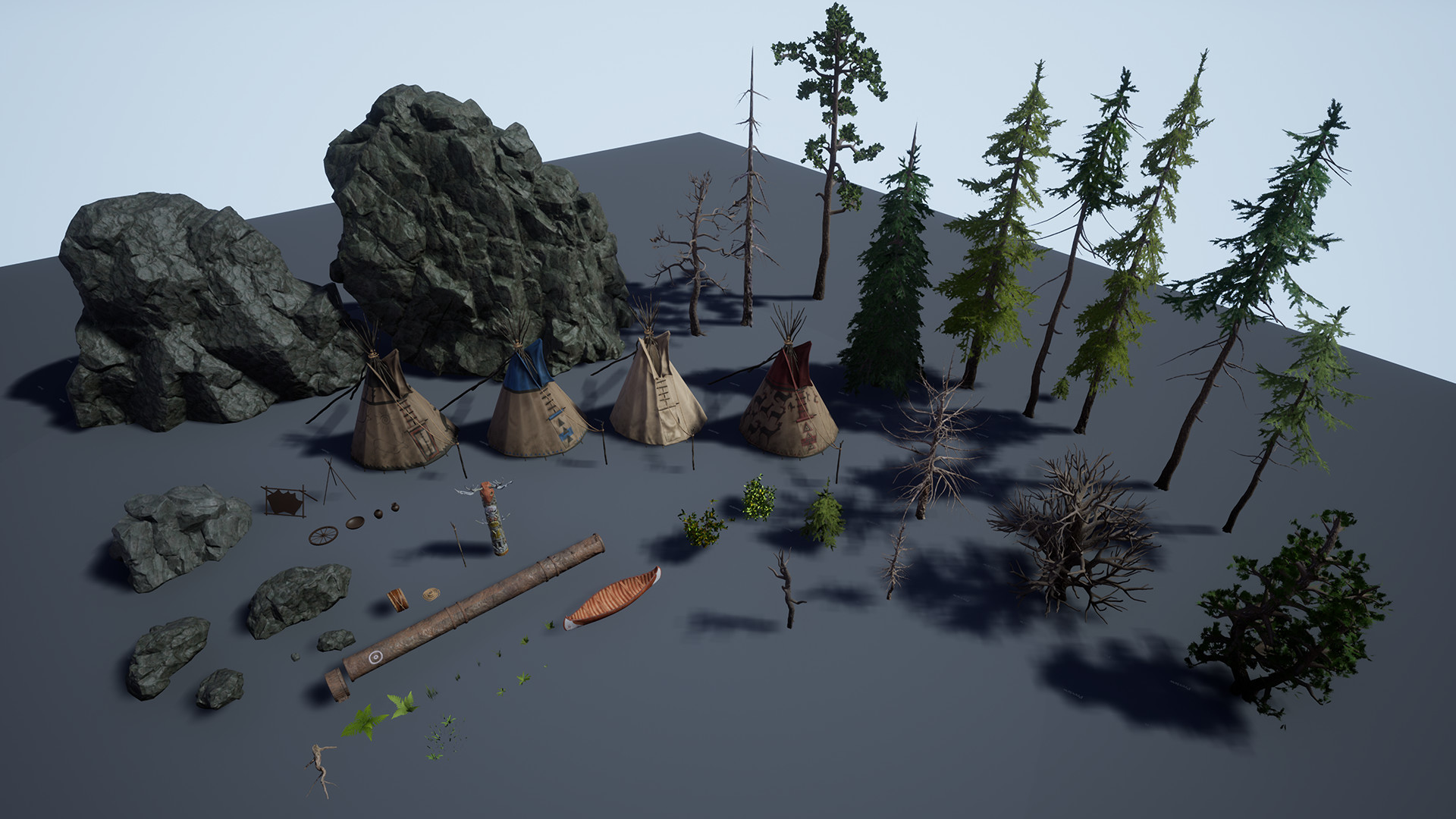 Модели для unreal engine. SPEEDTREE папоротник. 3d модели деревьев для Unreal engine. Wild create игра. Kings Wilds игра