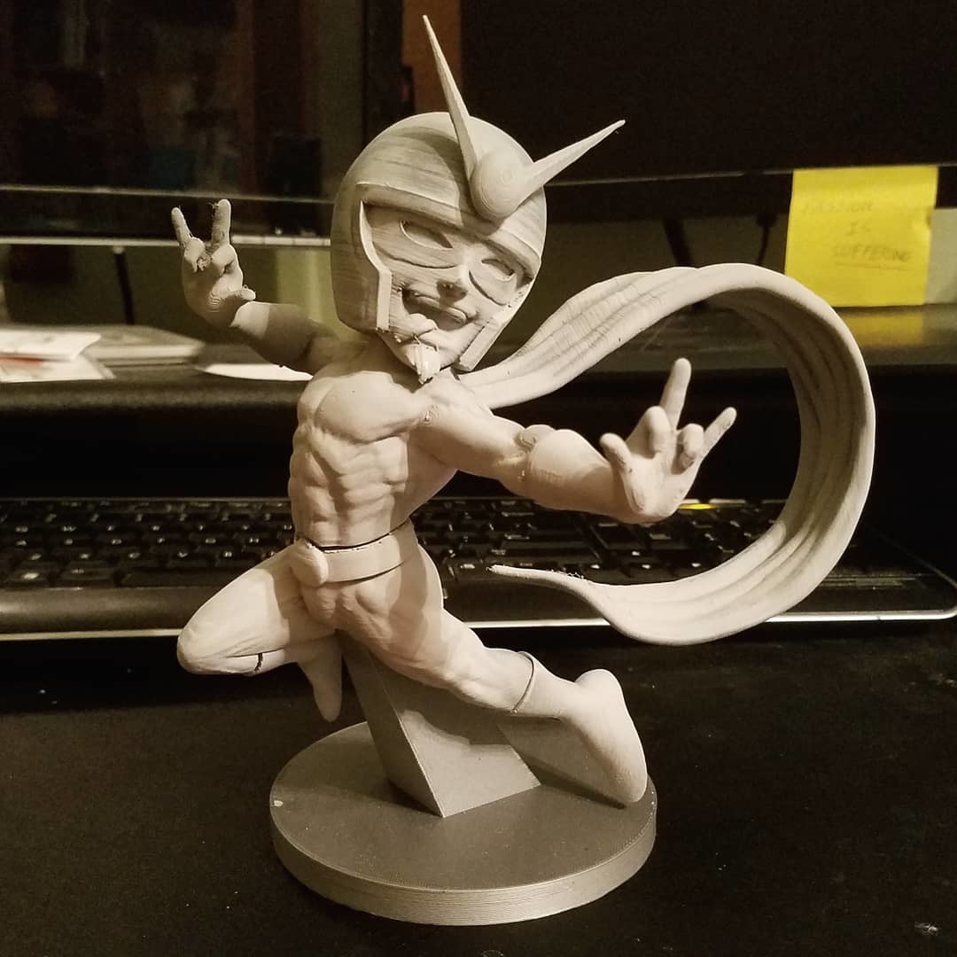3D Print prior to painting