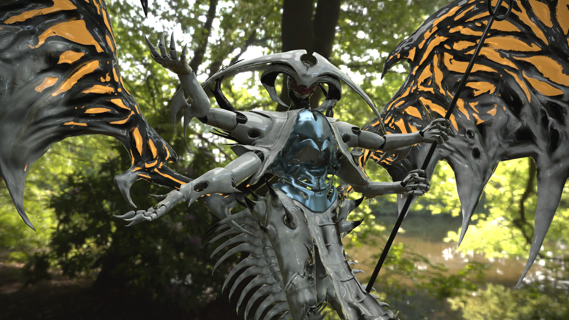 Artstation Atraxa Praetors Voice Fanart Magic The