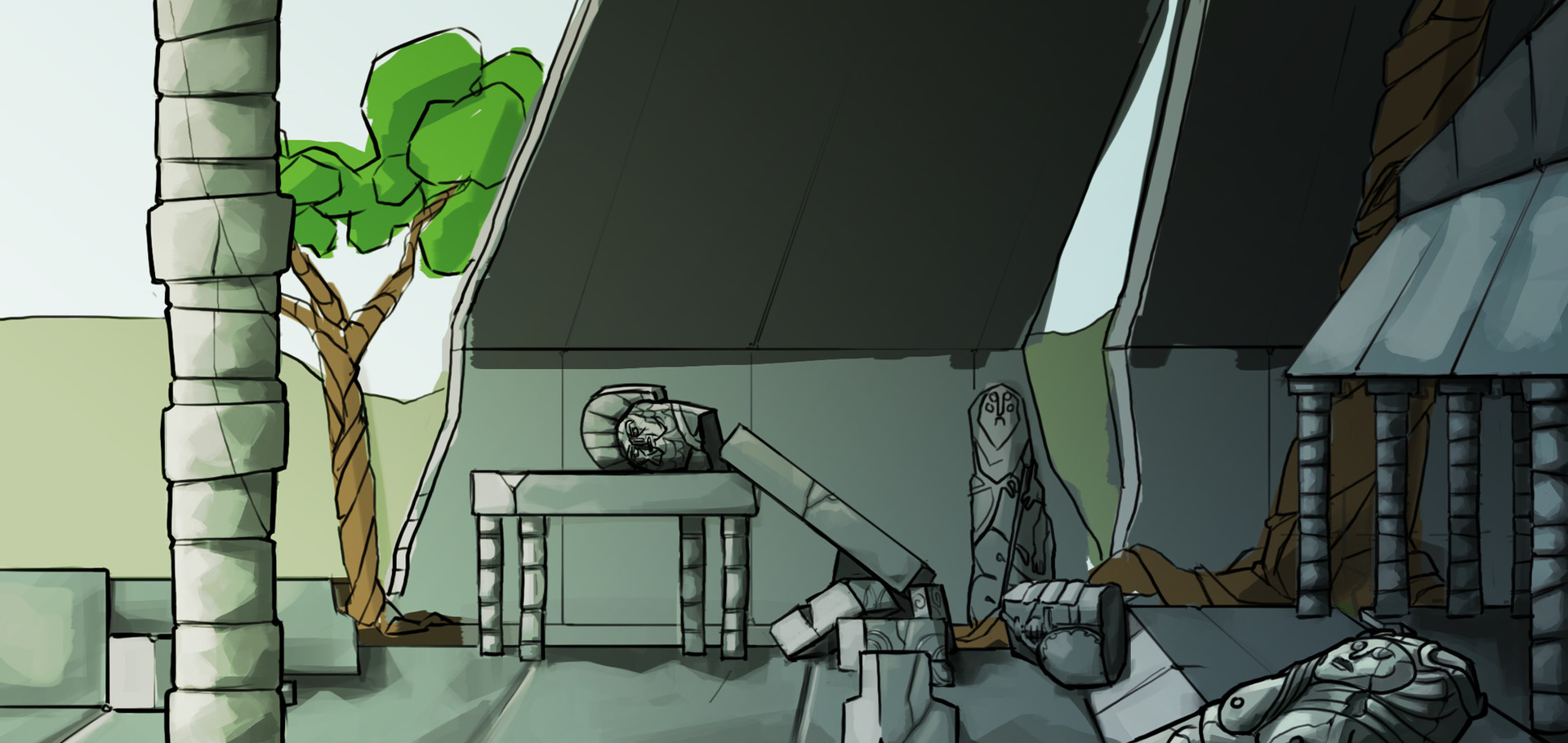 Hector Rodriguez Torq Environment And Props Concept Art