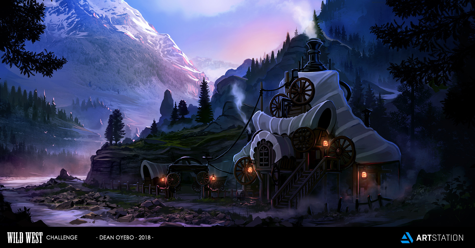 Joseph Montalvo Wild West Challenge Game Environment