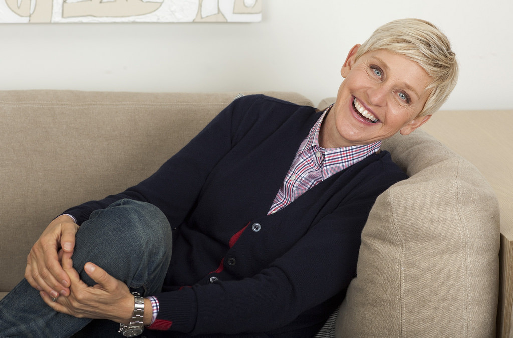 Anthony Beyer shares Ellen Degeneres pic