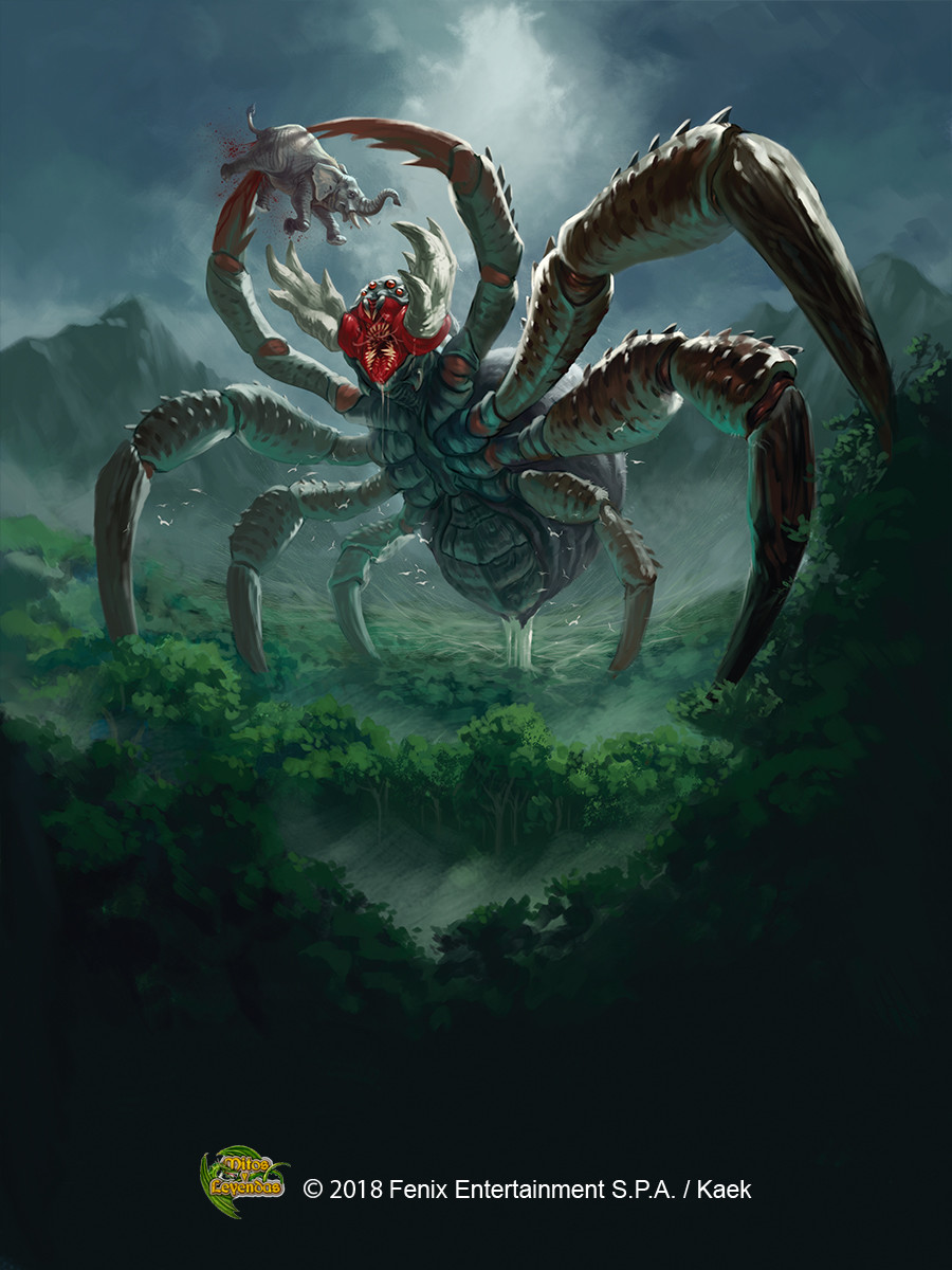 Jba Fofi kaijú spider from the Congo