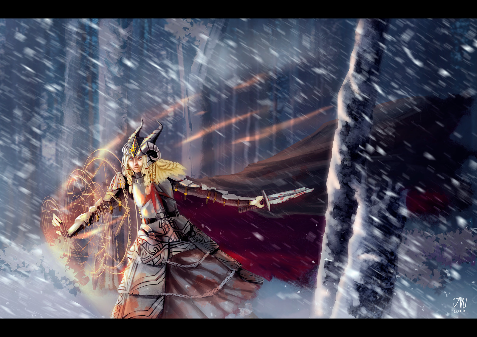Winter Trials, A path of snow