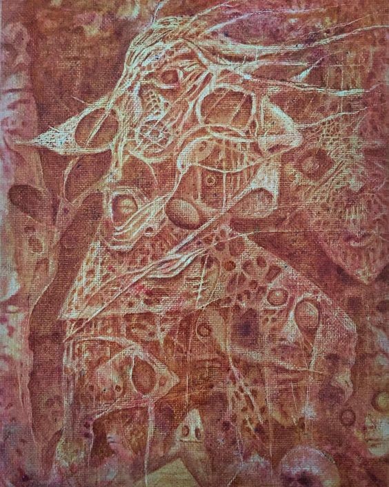 Artstation Untitled Oil Painting On Hardboard Panel Szilard Juhasz