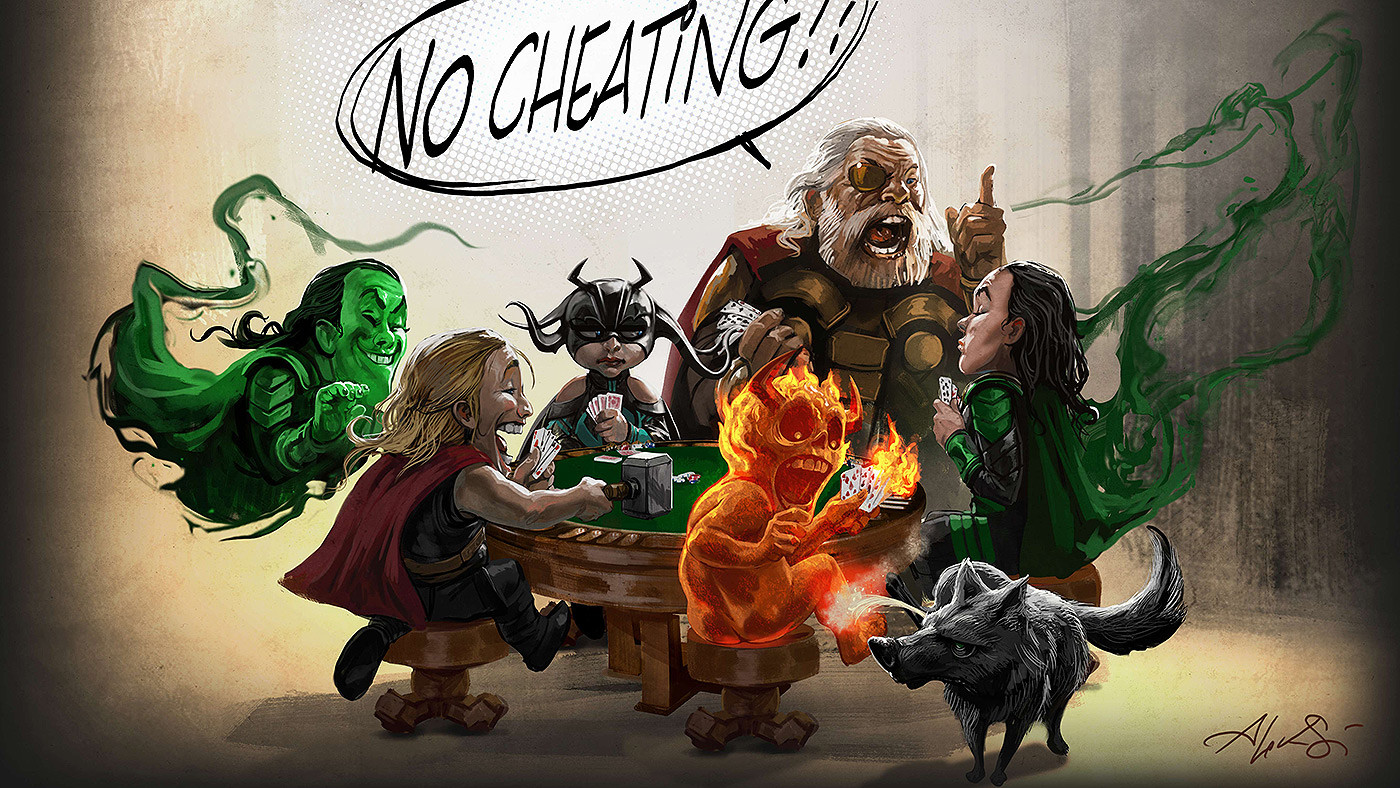 Who's cheating???