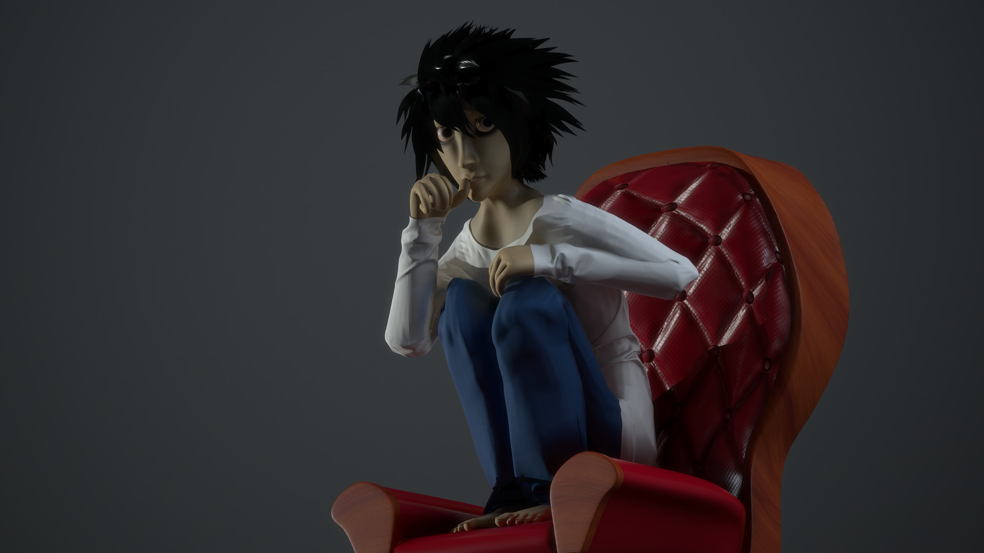 Adnan Al Aghawani L From The Anime Death Note Intrigued by its appearance, light reads the first few sentences. adnan al aghawani l from the anime