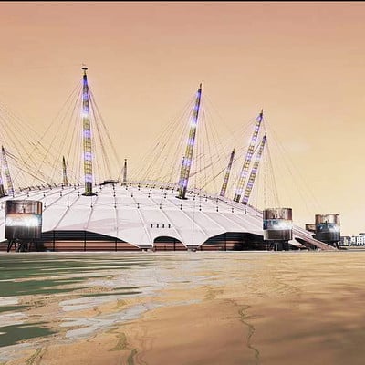 London O2 Arena VR project made in Unreal Engine 4