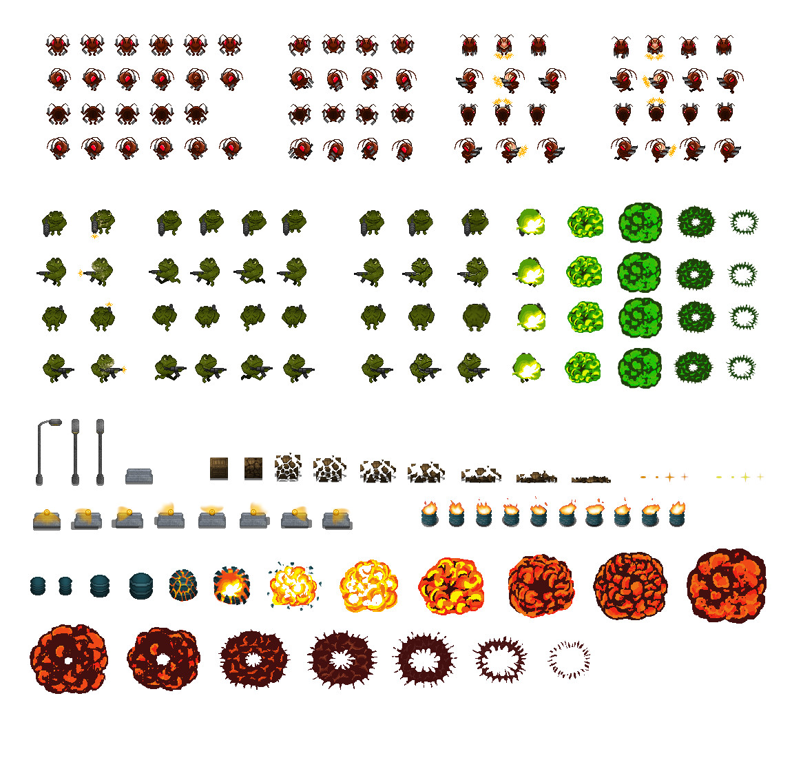 Artstation Juego Top Down Pixel Art Marc Jasse Traserra