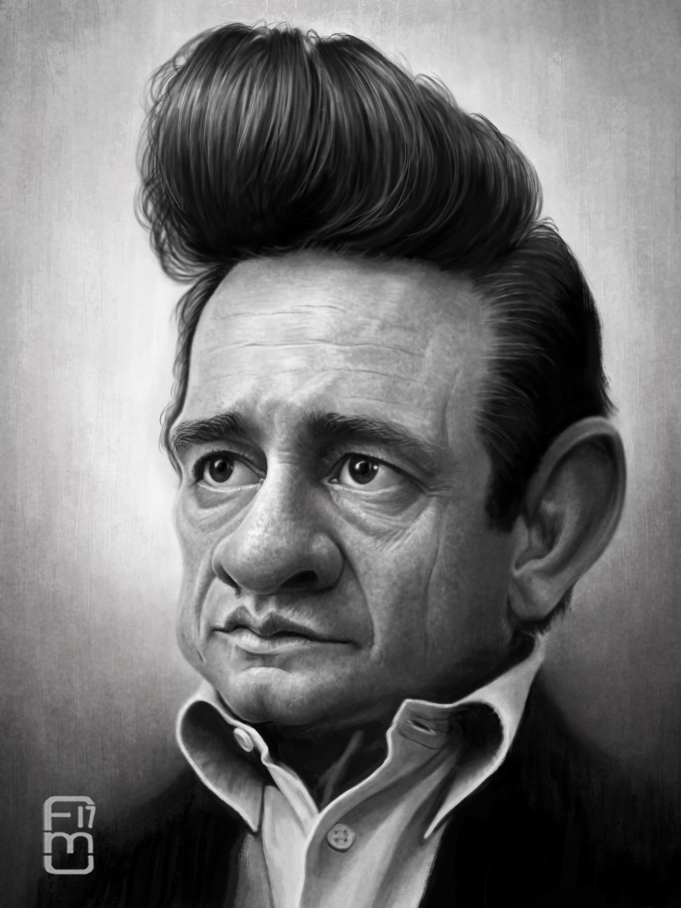 ArtStation - Johnny Cash